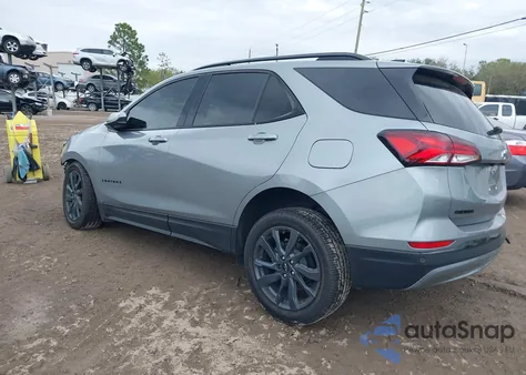 2024 Chevrolet Equinox Fwd Rs из США, поврежденный, VIN 3GNAXMEG3RS126363